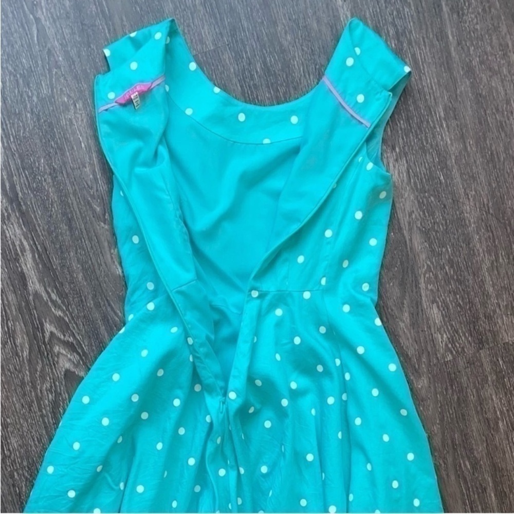 Joules Polka dots sleeveless dress. Size 4 US - Picture 10 of 13